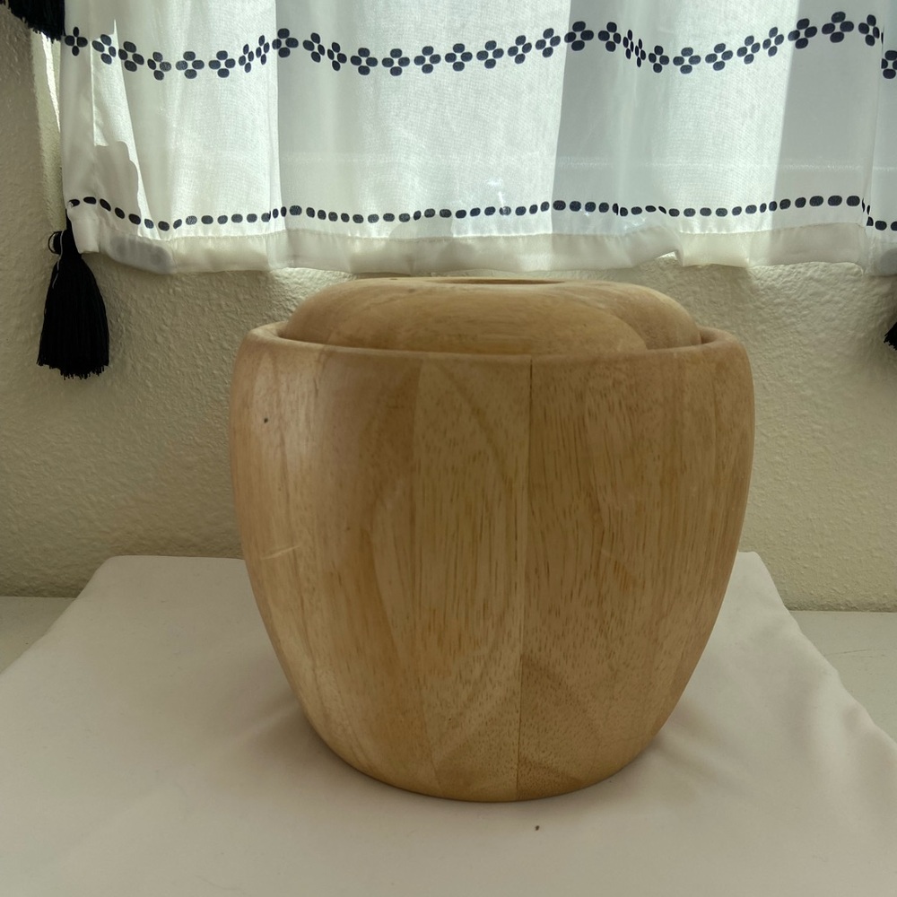 Crate & Barrel ice bucket